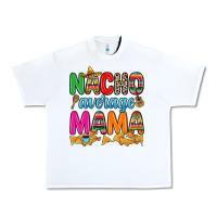 White Nacho average mama Urban Heavy Tee - RanaPortraitStore