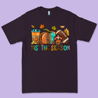 Tis' The Season Fall Premium Tee Designed By Nancycooperartshop