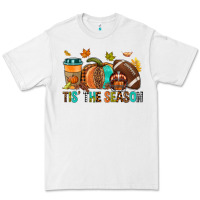 White Tis' the season Fall Premium Tee - NancyCooperArtShop