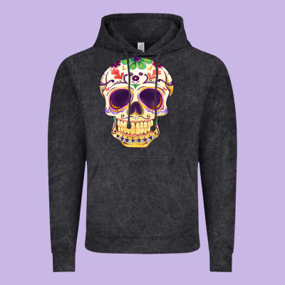 Cinco De Mayo Skull Vintage Hoodie Designed By Fadigitalartstudio