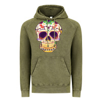 Vintage Olive Cinco de mayo skull Vintage Hoodie - FaDigitalArtStudio