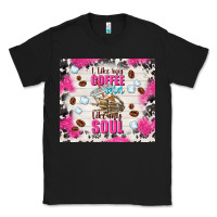 Black i like my coffee cold like my soul Classic Tee - TumblerDesignByShophia