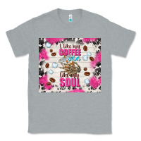 Heather Grey i like my coffee cold like my soul Classic Tee - TumblerDesignByShophia