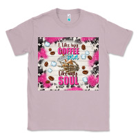 Lilac i like my coffee cold like my soul Classic Tee - TumblerDesignByShophia