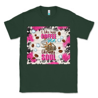 Sports Green i like my coffee cold like my soul Classic Tee - TumblerDesignByShophia