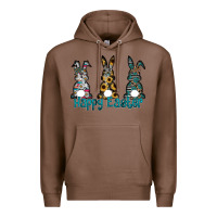 Chestnut Happy Easter Premium Hoodie - CowhideDigitalArt
