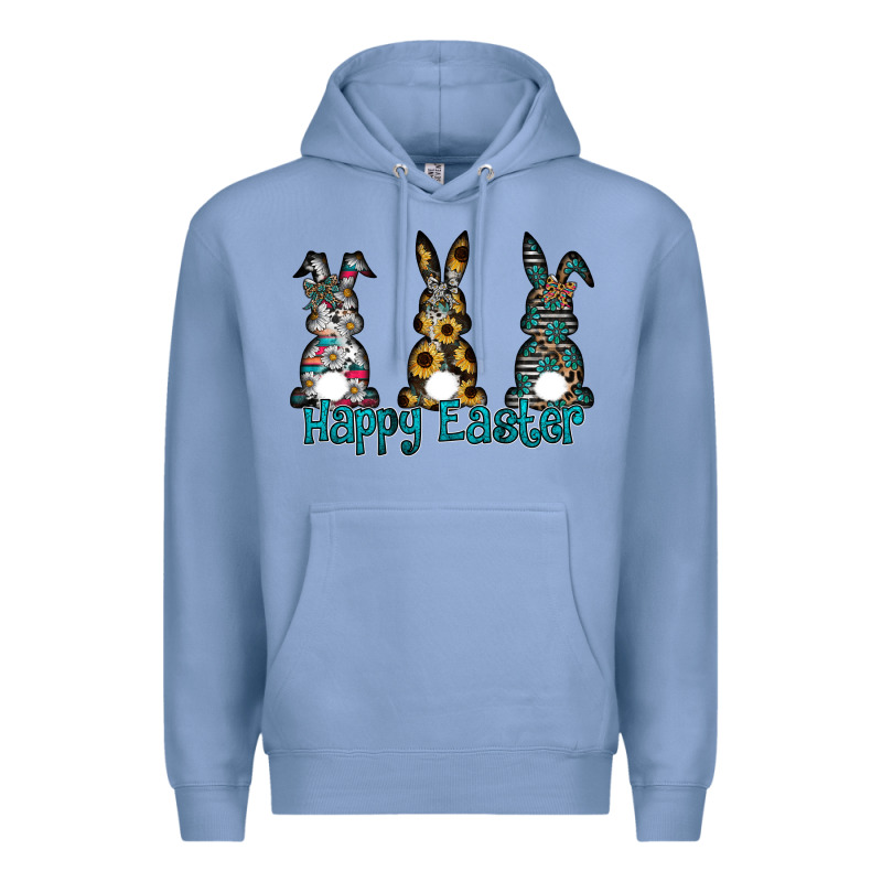 Happy Easter Premium Hoodie by CowhideDigitalArt | Teevron