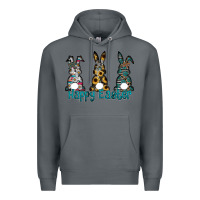 Rock Happy Easter Premium Hoodie - CowhideDigitalArt