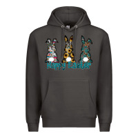 Smoke Happy Easter Premium Hoodie - CowhideDigitalArt