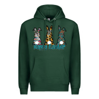 Sports Green Happy Easter Premium Hoodie - CowhideDigitalArt