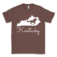 Chestnut Kentucky Horse Map State , best gift, costume, halloween, xmas, christ Classic Tee - maiPhamDesign