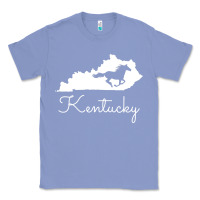Colony Blue Kentucky Horse Map State , best gift, costume, halloween, xmas, christ Classic Tee - maiPhamDesign