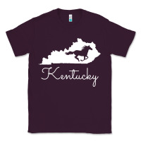 Plum Kentucky Horse Map State , best gift, costume, halloween, xmas, christ Classic Tee - maiPhamDesign