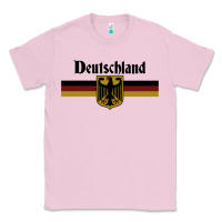 Bubblegum Pink DEUTSCHLAND Germany Flag Coat of Arms Eagle Banner Vintage , best gift Classic Tee - maiPhamDesign