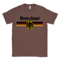 Chestnut DEUTSCHLAND Germany Flag Coat of Arms Eagle Banner Vintage , best gift Classic Tee - maiPhamDesign