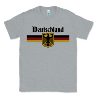 Heather Grey DEUTSCHLAND Germany Flag Coat of Arms Eagle Banner Vintage , best gift Classic Tee - maiPhamDesign