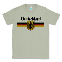 Matcha DEUTSCHLAND Germany Flag Coat of Arms Eagle Banner Vintage , best gift Classic Tee - maiPhamDesign