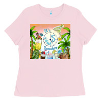Bubblegum Pink it's five o'clock somewhere Ladies Tee - TumblerDesignByShophia