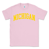 Bubblegum Pink Michigan - Throwback Design - Classic , best gift, costume, halloween, Classic Tee - maiPhamDesign