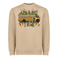 Mushroom this is how i roll school bus camouflage Heavyweight Sweatshirt - Artiststas