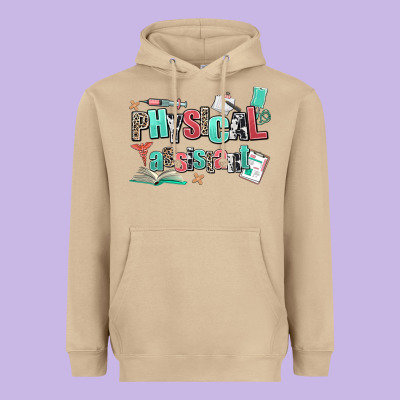 Physical Assistant Heavyweight Hoodie Designed By Adodesignshop