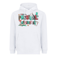 White physical assistant Heavyweight Hoodie - AdoDesignShop