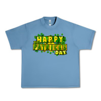 Pebble Blue Happy St. Patrick's Day Urban Heavy Tee - HowdyJamesFarm