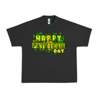 Pigment Black Happy St. Patrick's Day Urban Heavy Tee - HowdyJamesFarm