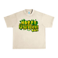 Sandshell Happy St. Patrick's Day Urban Heavy Tee - HowdyJamesFarm