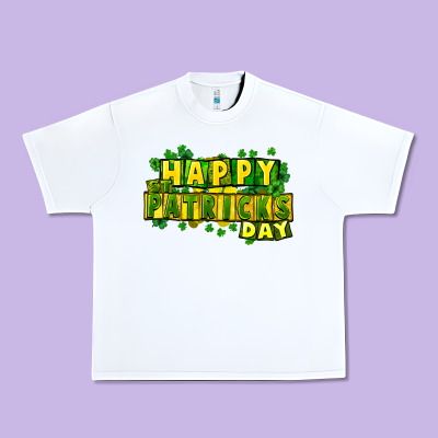 Happy St. Patrick's Day Urban Heavy Tee Designed By Howdyjamesfarm