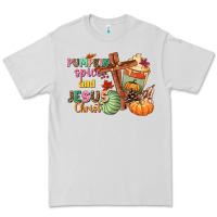 Dove Grey Pumpkin spice and Jesus christ Premium Tee - NancyCooperArtShop