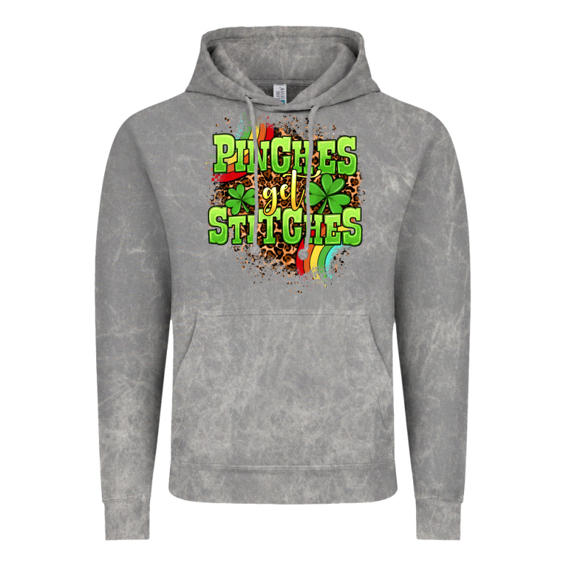 St. Patrick's Day Pinches Get Stitches Vintage Hoodie by OliviaCreatesArt | Teevron