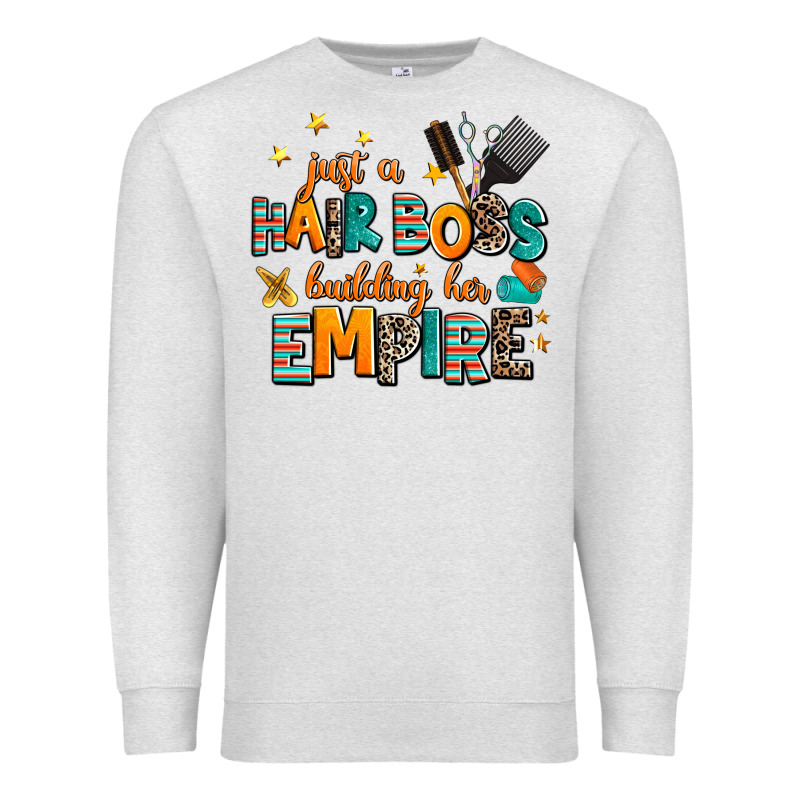 Just A Nail Boss Building Her Empire Premium Sweatshirt by AdoDesignShop | Teevron