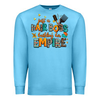 Ocean Blue just a nail boss building her empire Premium Sweatshirt - AdoDesignShop