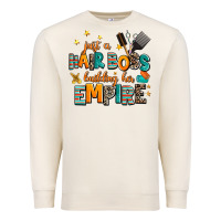 Sandshell just a nail boss building her empire Premium Sweatshirt - AdoDesignShop