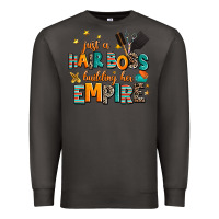 Smoke just a nail boss building her empire Premium Sweatshirt - AdoDesignShop