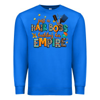 True Royal just a nail boss building her empire Premium Sweatshirt - AdoDesignShop