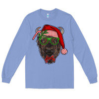 Colony Blue christmas bison Long Sleeve Tee - RanaPortraitStore