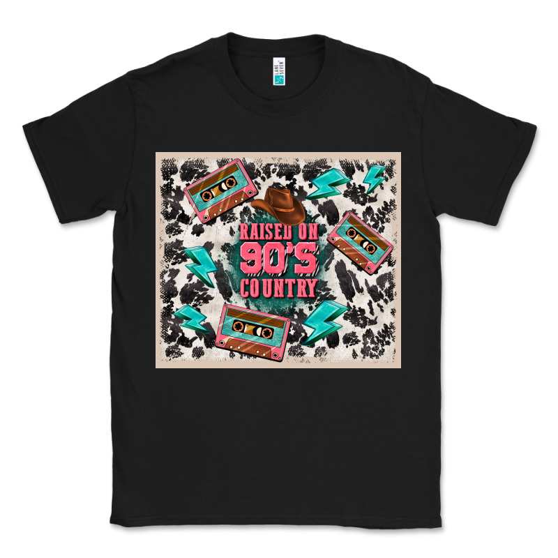 Raised 90's Country Classic Tee by TumblerDesignByShophia | Teevron