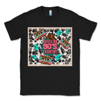 Black raised 90's country Classic Tee - TumblerDesignByShophia