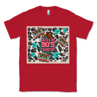 Red raised 90's country Classic Tee - TumblerDesignByShophia