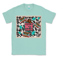 Seafoam raised 90's country Classic Tee - TumblerDesignByShophia