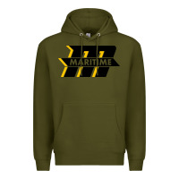 Army Green massachusetts maritime academy Premium Hoodie - maiPhamDesign