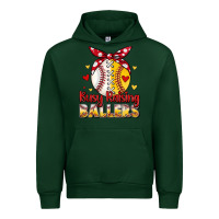 Forest Green busy raising ballers Urban Hoodie - JahusDesignShop