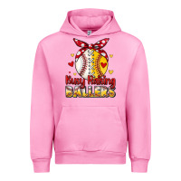 Fuchsia Pink busy raising ballers Urban Hoodie - JahusDesignShop
