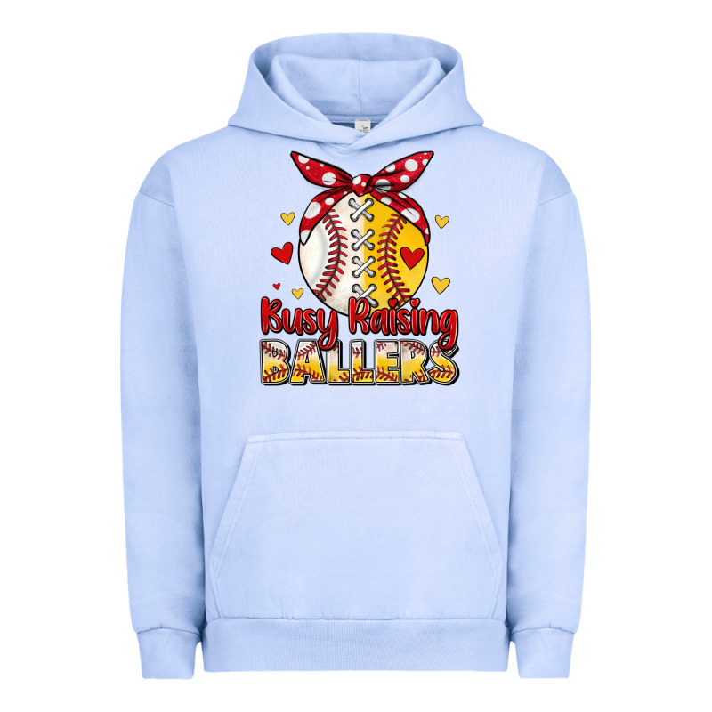 Busy Raising Ballers Urban Hoodie by JahusDesignShop | Teevron