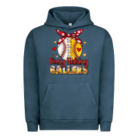 Pigment Midnight Navy busy raising ballers Urban Hoodie - JahusDesignShop