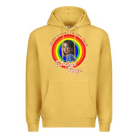 Antique Gold Things There's Something Stranger Premium Hoodie - maiPhamDesign