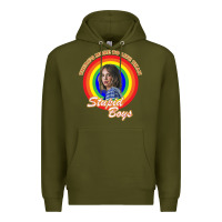Army Green Things There's Something Stranger Premium Hoodie - maiPhamDesign