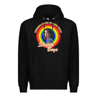 Black Things There's Something Stranger Premium Hoodie - maiPhamDesign